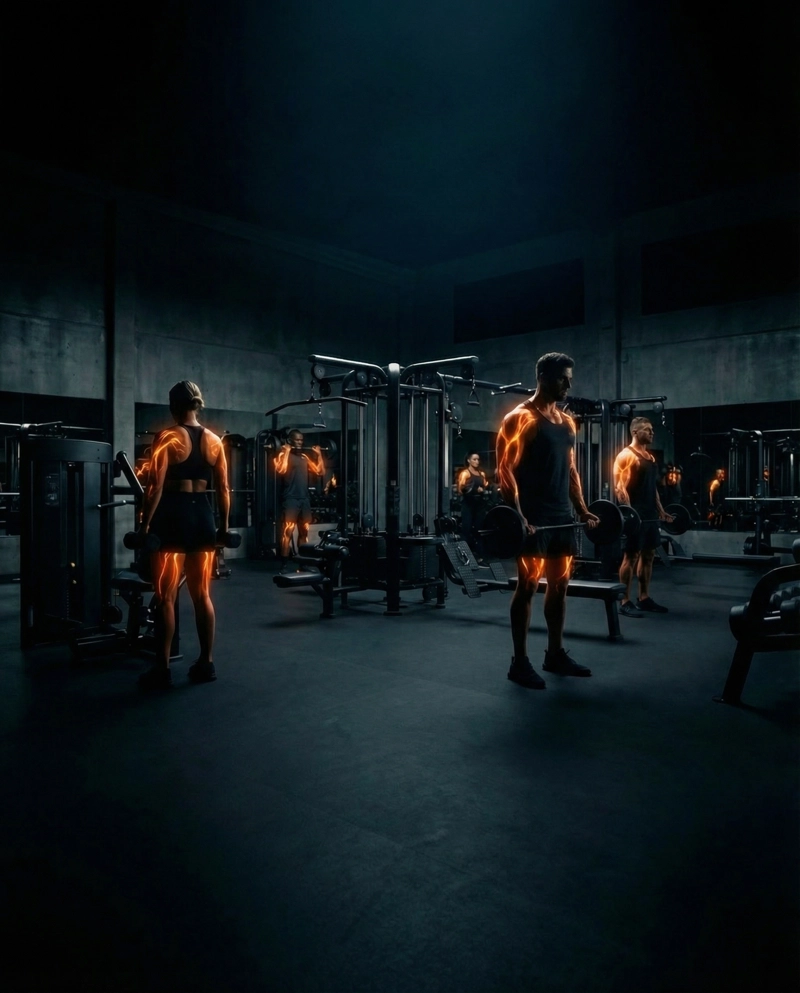 Training mit brennenden Muskeln